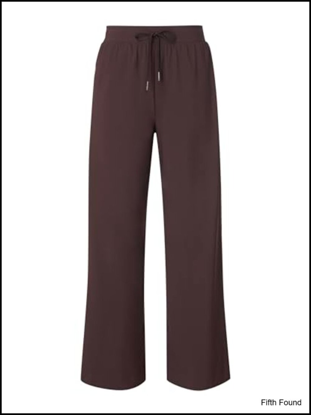 Wide Leg High Rise Sweatpants 4-Way Stretch Recycled
